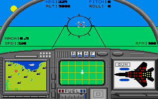 F-15 Strike Eagle 2 screenshot 3 for Atari ST